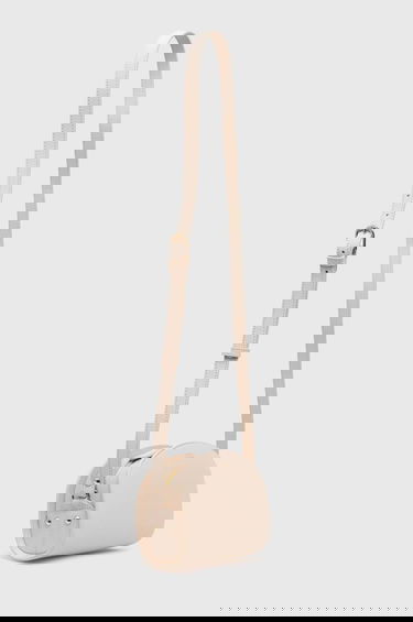 Taška cez rameno A.P.C. Leather Crossbody Bag Sac Demi-Lune Mini Béžová | PXAWV.F61392.AAH, 1