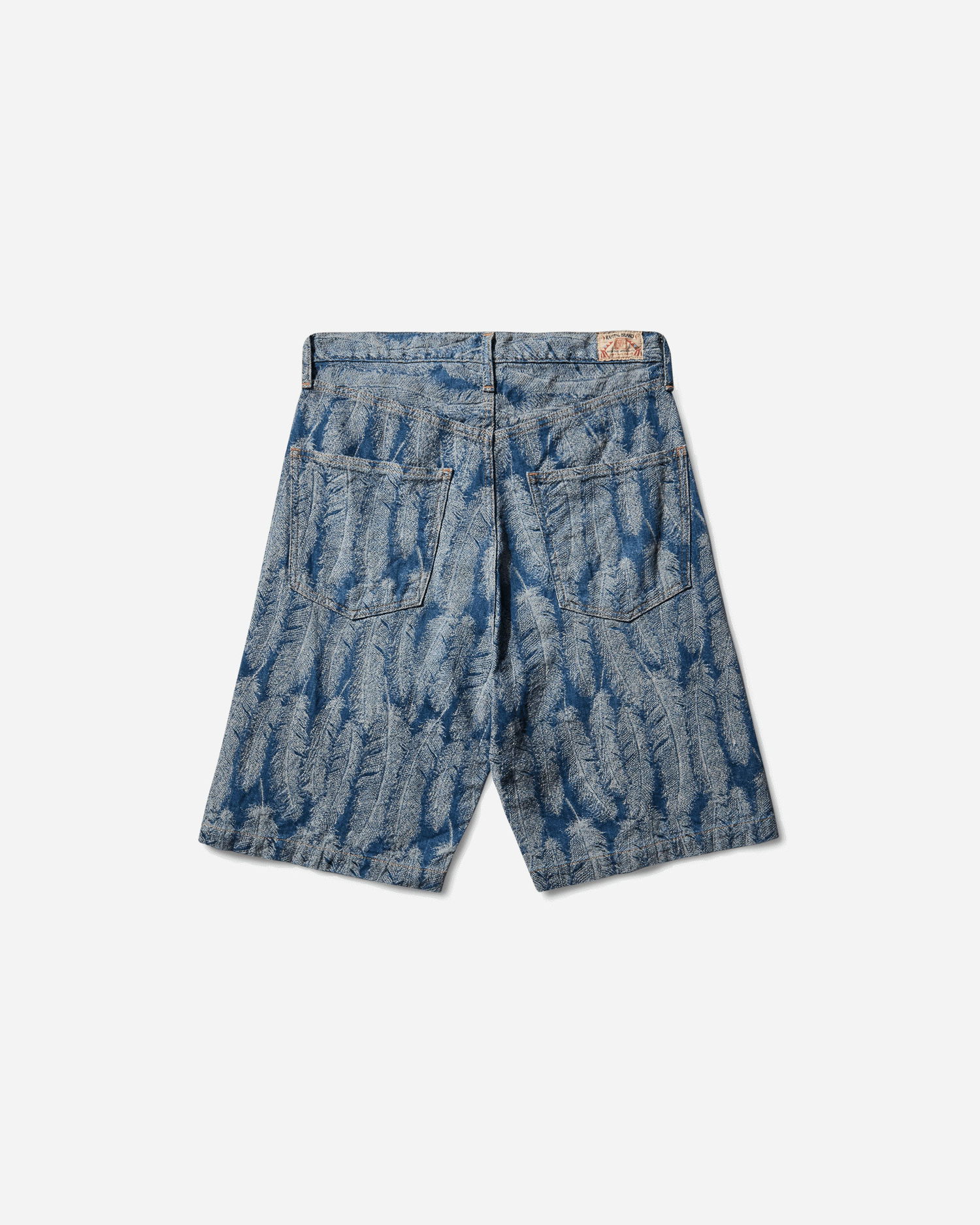 Šortky KAPITAL MAGPIE 12oz Denim 5-Pocket Shorts Modrá | K2403SP012 LIGHT, 0