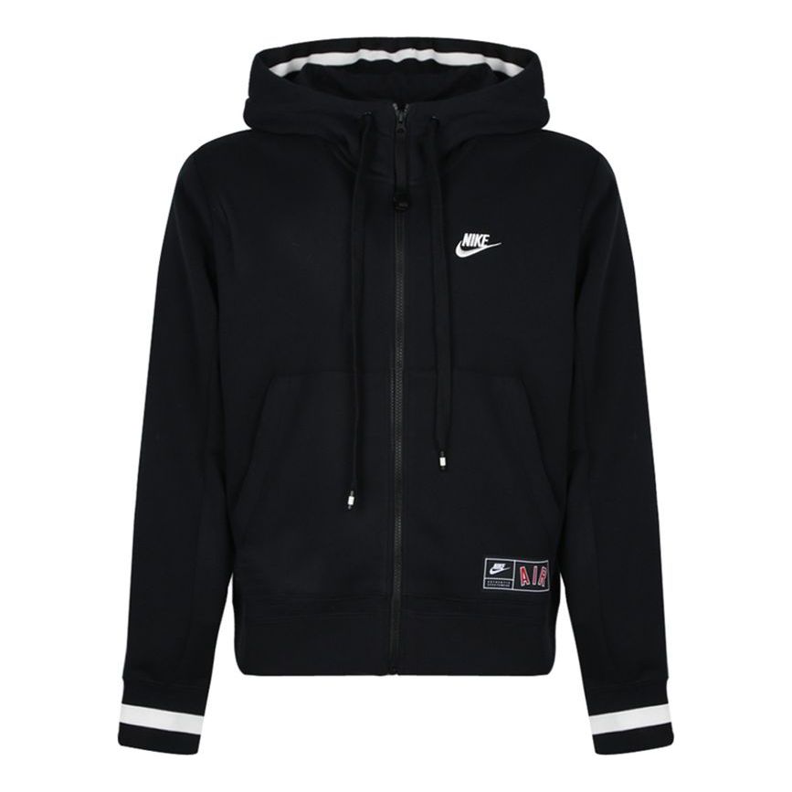 Mikina Nike Men's Fleece Zip-Up Hoodie Čierna | AR1816-010, 0