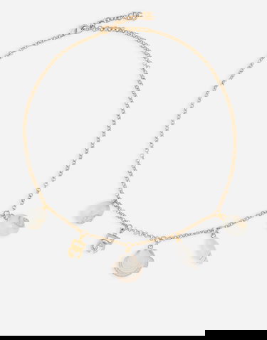 Náhrdelník Dolce & Gabbana Gold Chain Necklace With Seashells And Logo Pendant Metalická | WNQ6C5W1111ZOO00, 3