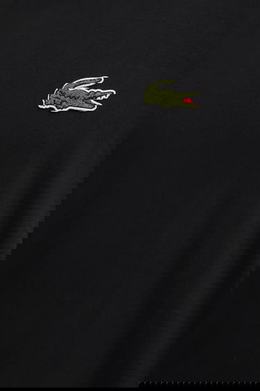 Tričko Lacoste Lacoste TH2745 T-Shirt Čierna | TH2745, 4