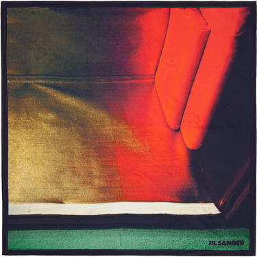 Šál Jil Sander Jil Sander Double Printed Silk Scarf Rôznofarebný | J03TF0103_J40085, 0