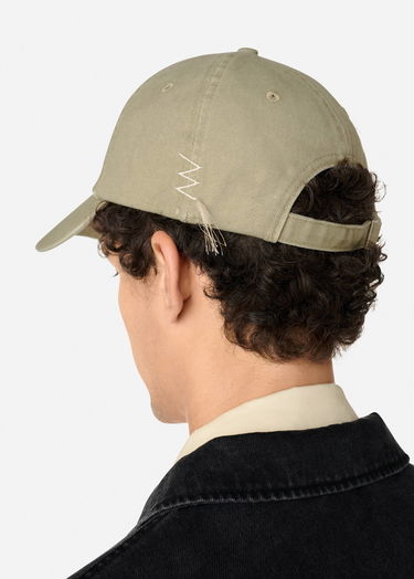 Šiltovka AXEL ARIGATO Distressed Cotton Cap Zelené | X3077002, 2