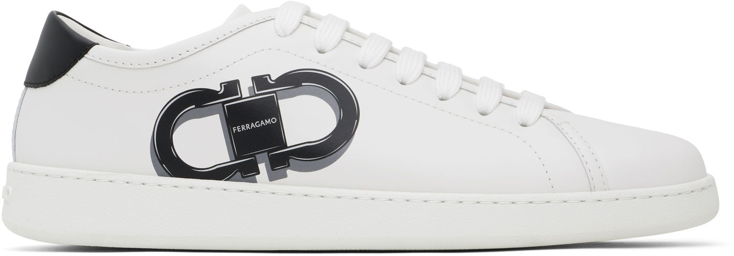 Oblečenie FERRAGAMO Ferragamo Double Gancini Biela | 780991, 0