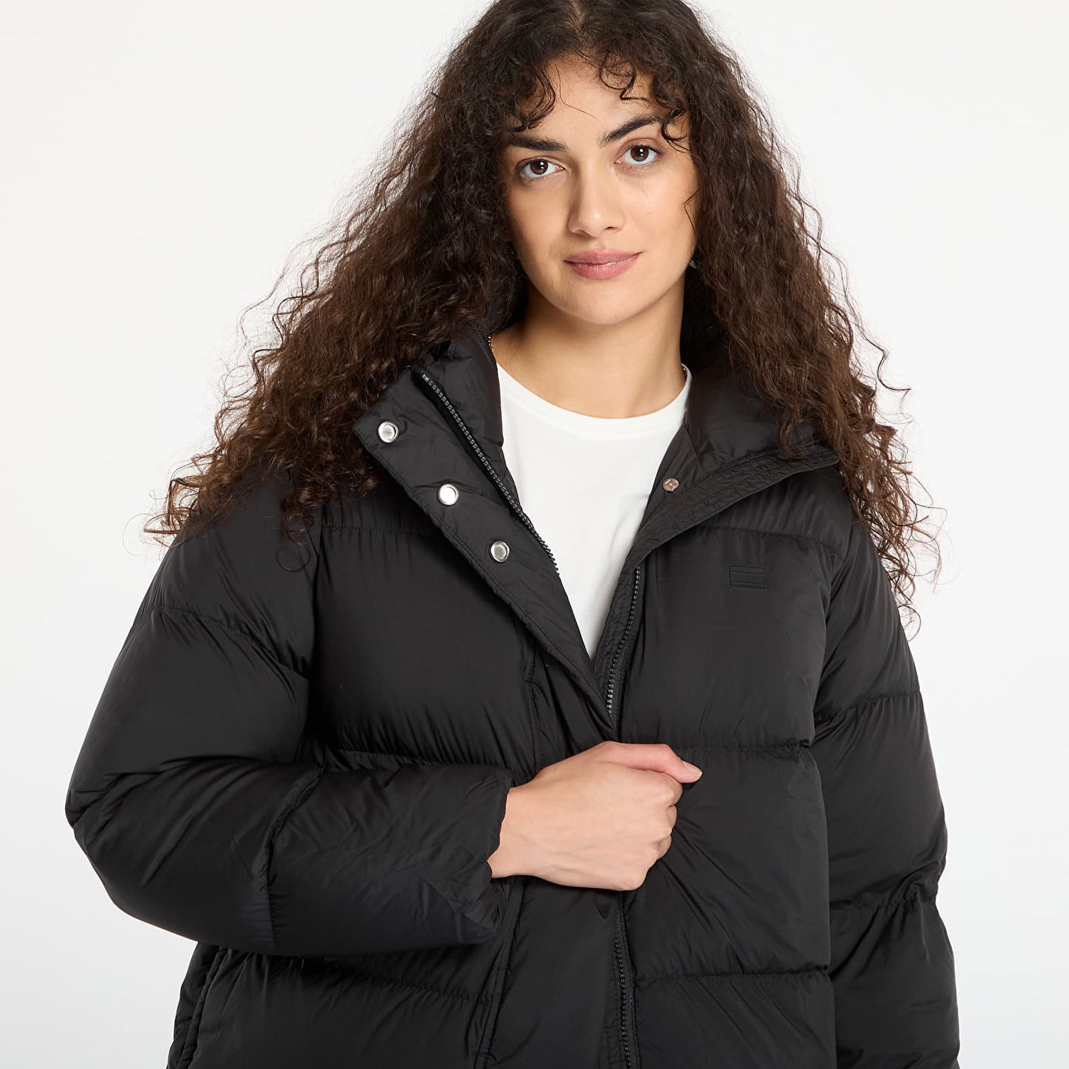 Prešívaná bunda Tommy Hilfiger Modern Down Reg Coat Čierna | WW0WW46535-BDS, 1