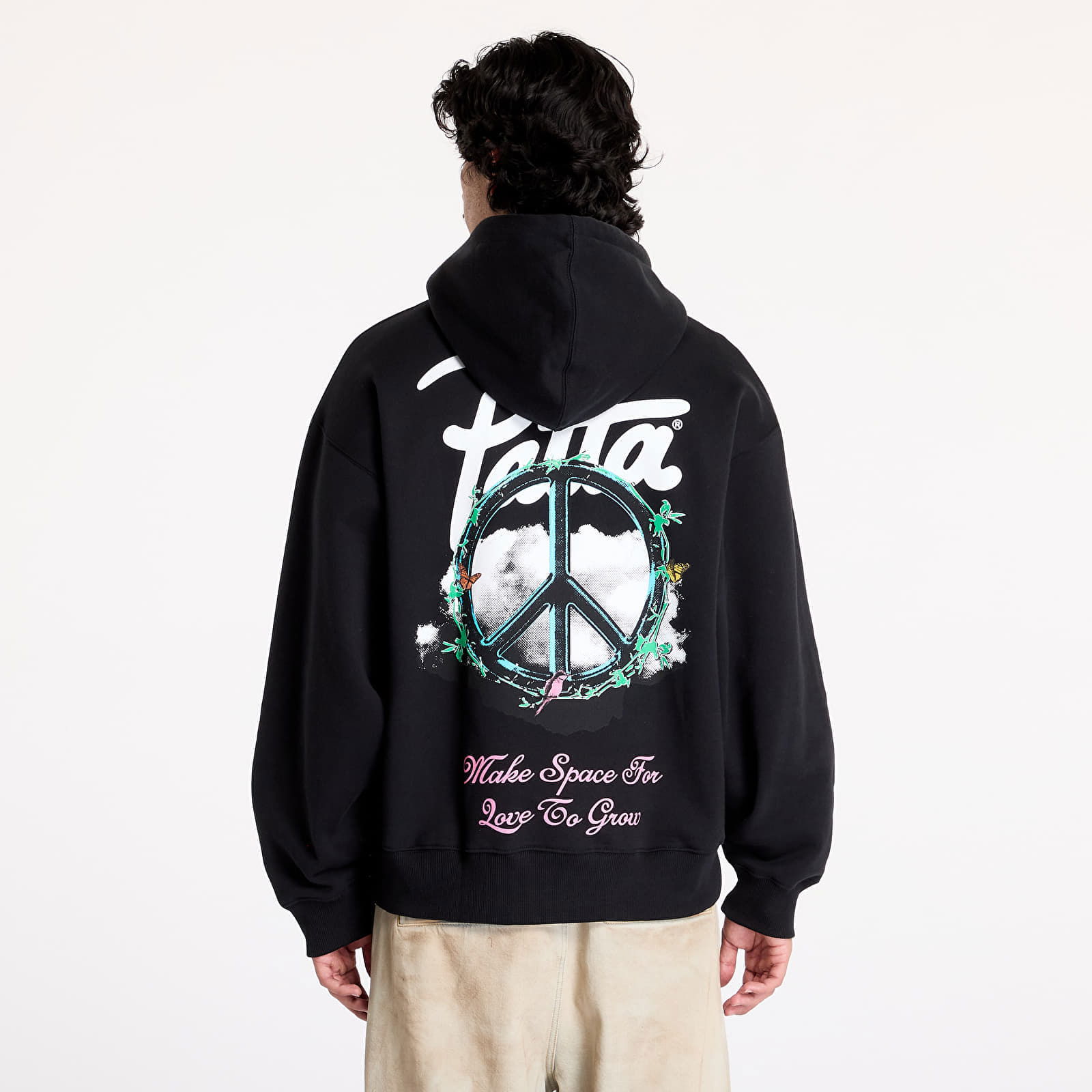 Xerox Peace Boxy Hooded Sweater