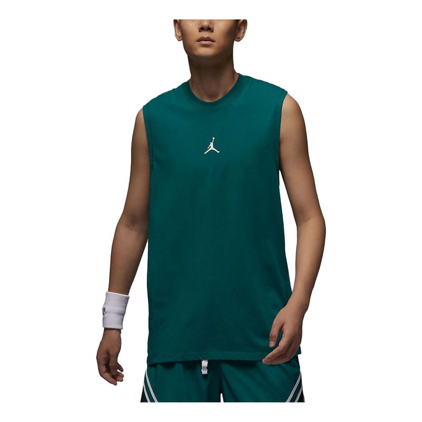 Tielko Jordan Dry Tech Tank Zelené | DM1828-318