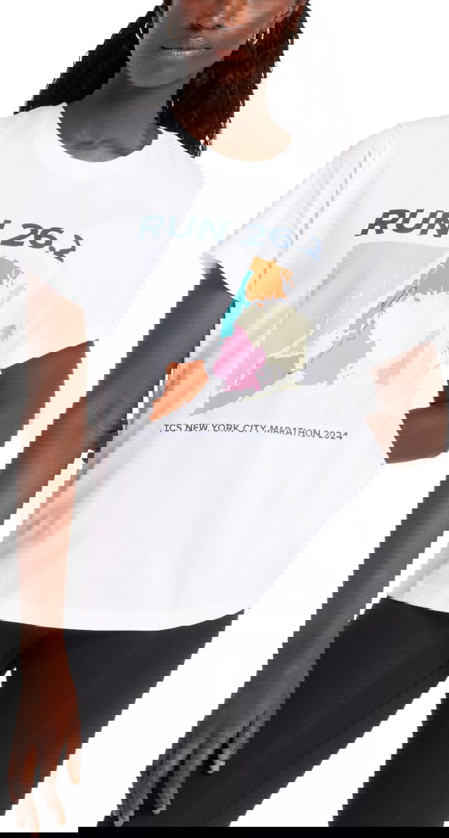 Tričko New Balance NYC Marathon Graphic T-Shirt Biela | wt43601m-wt, 0