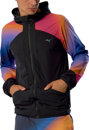 Bunda Mizuno Mizuno Active Alpha Hanabi Hooded Jacket Rôznofarebný | j2gec503-97, 0