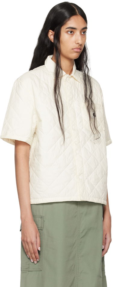 Košeľa Carhartt WIP Short Sleeve Quilted Shirt Béžová | I034364 D6XX, 1