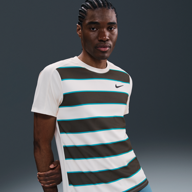 Tričko Nike NikeCourt Dri-FIT ADV Slam Tennis T-Shirt Béžová | FZ6934-110, 0