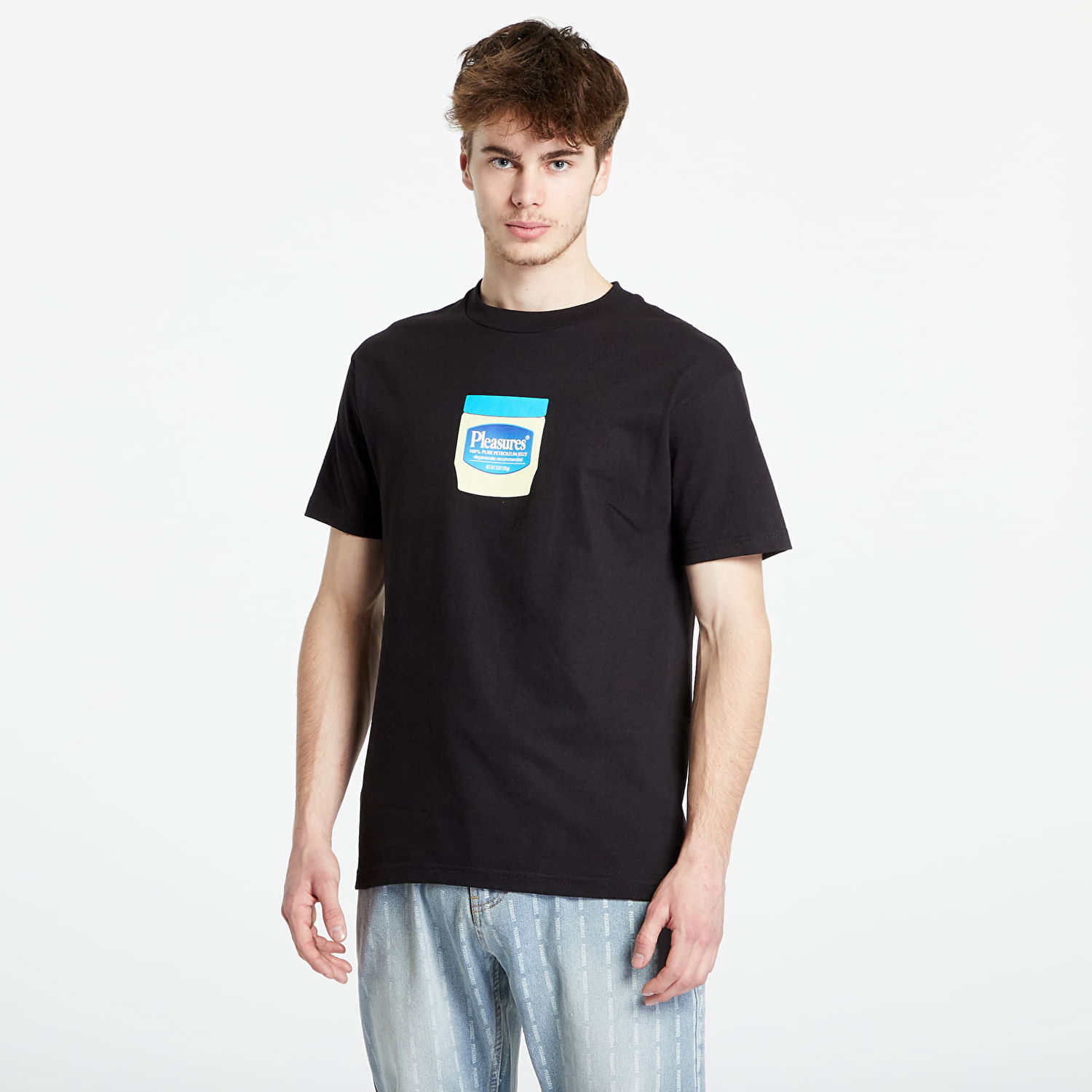 Tričko Pleasures Jelly T-Shirt Čierna | P23W047 BLACK, 0