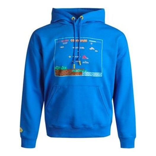 Mikina Converse Converse Graphic Print Hoodie Modrá | 10022413-A02, 0