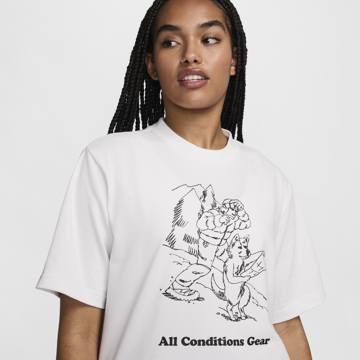 Tričko Nike ACG Graphic Tee Biela | FV7325-121, 1
