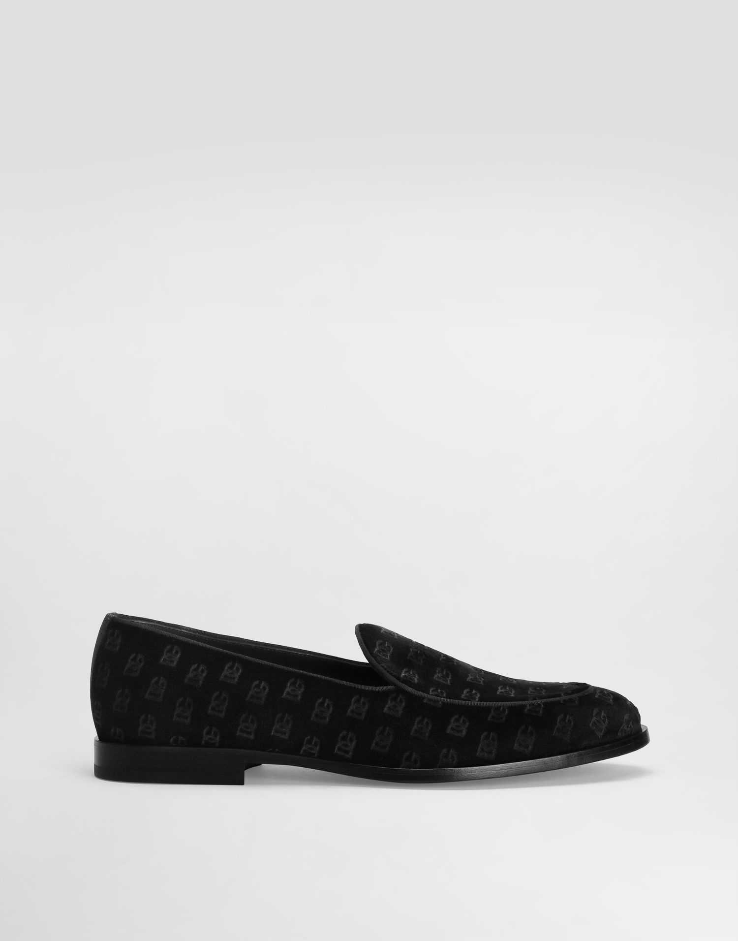 Doplnky Dolce & Gabbana Dolce & Gabbana Velvet Loafers Čierna | A50680A656980999, 0