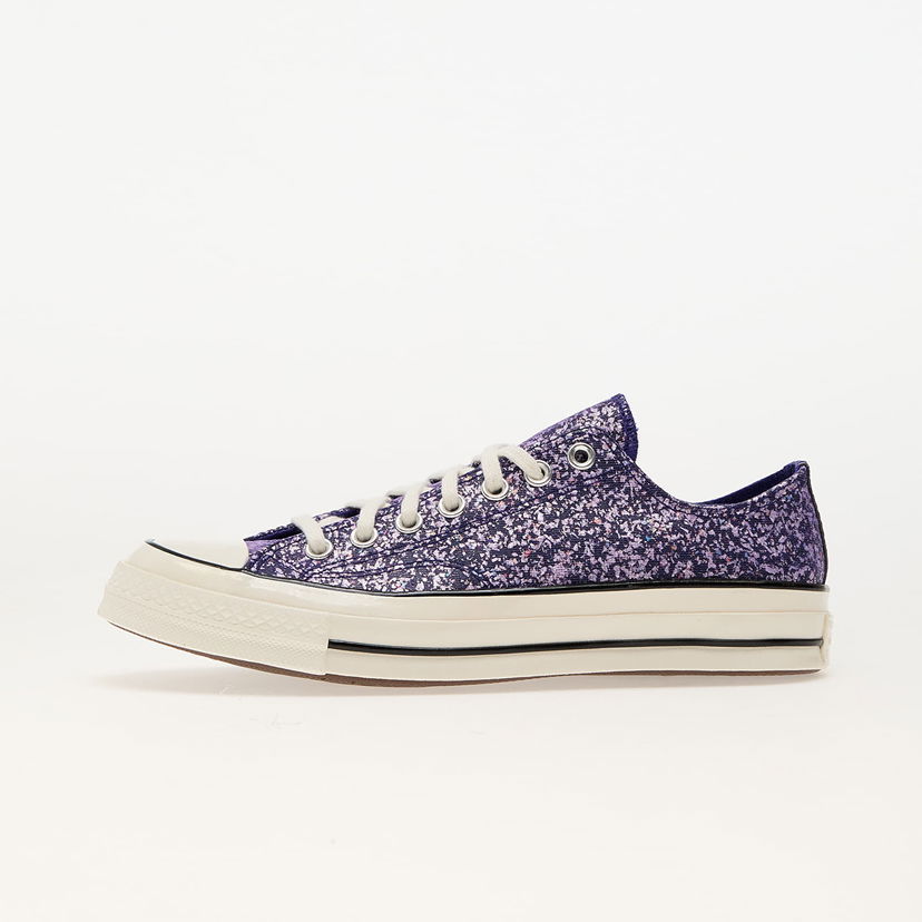 Tenisky a topánky Converse Chuck 70 Glitter Night Indigo/ Egret/ Black Šedá | A11134C