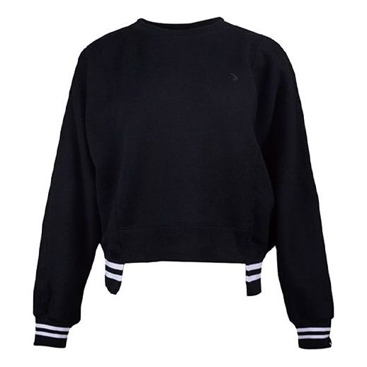 Sveter Converse Stripe Breathable Pullover Čierna | 10020727-A02