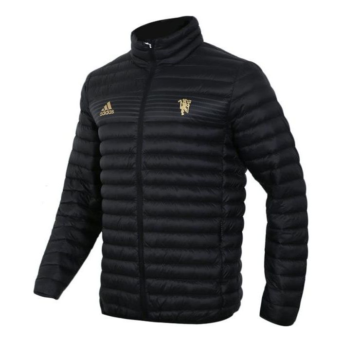 Prešívaná bunda adidas Originals Adidas Logo 18-19 Lightweight Down Jacket Čierna | CY6112