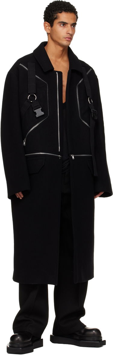 Kabáty Rick Owens Concordians Blixa Jumbo Mac Coat Čierna | RR02E1903 WSFER1, 4