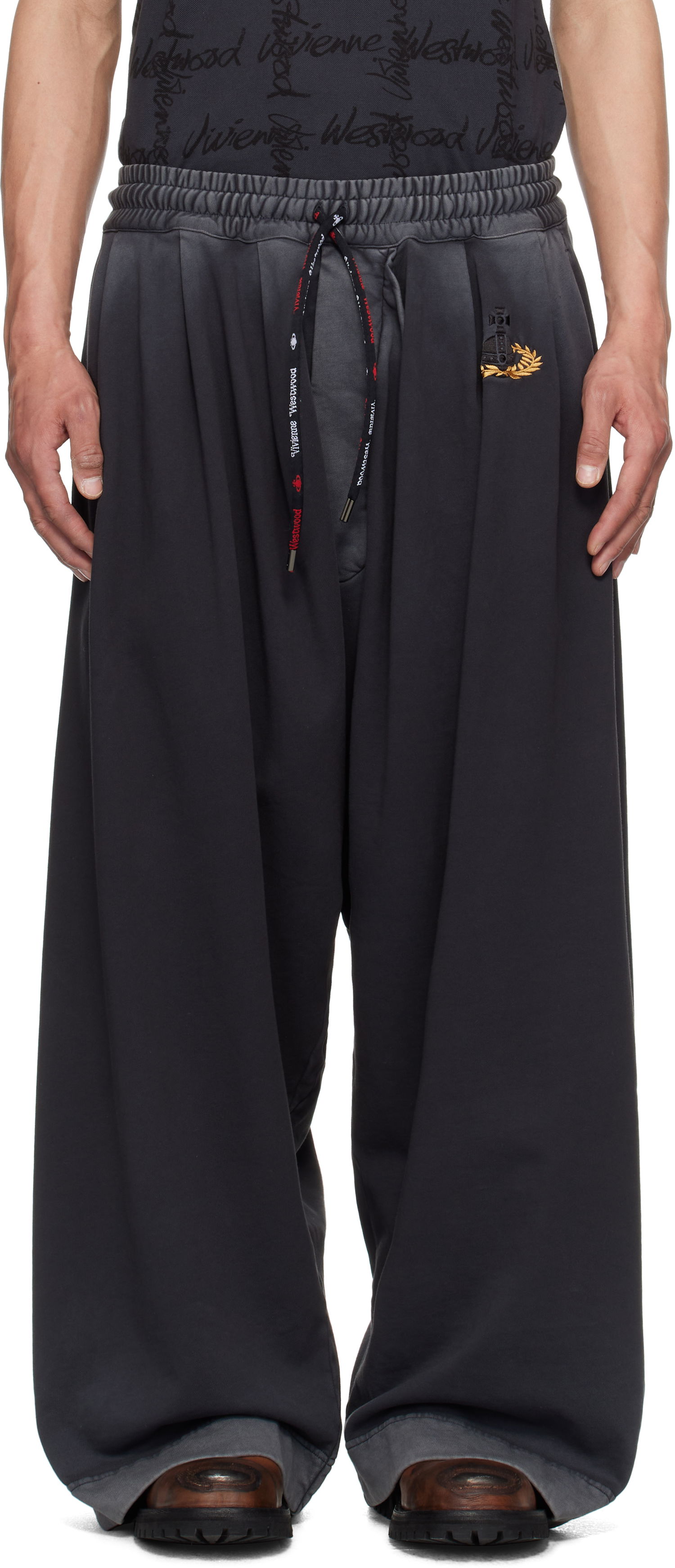 Tepláky Vivienne Westwood Vivienne Westwood Balloon Sweatpants Šedá | 3J01000U-J008W-, 0