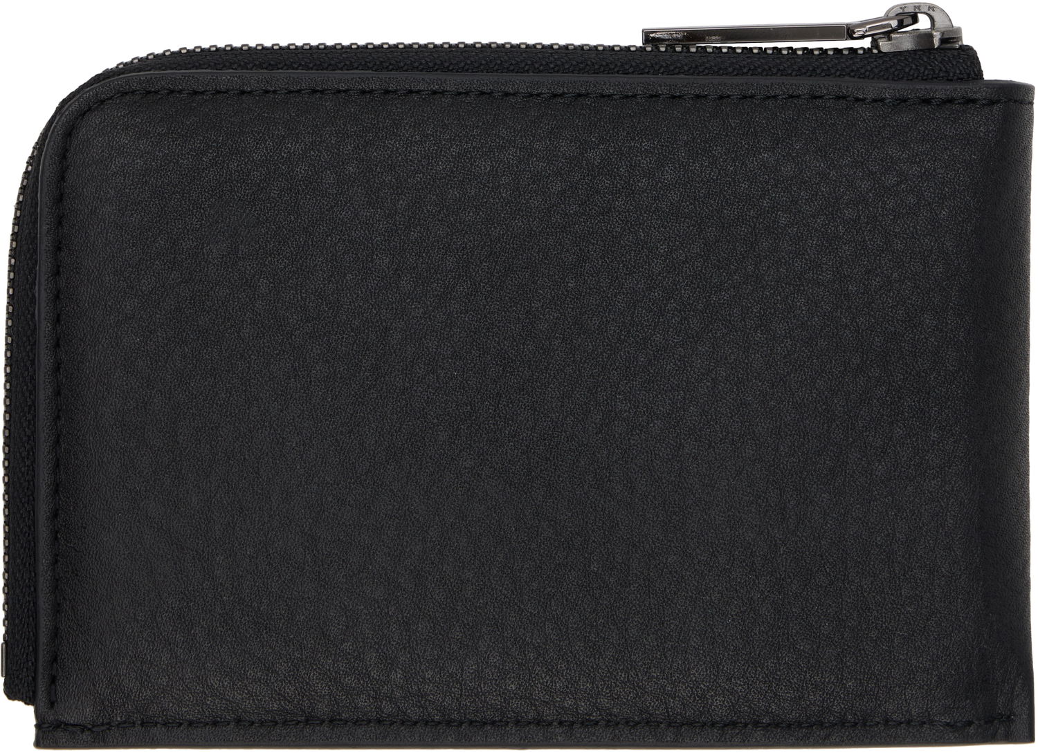 Peňaženka Yohji Yamamoto Yohji Yamamoto Signature Zip Wallet Čierna | DM-A06-790, 1