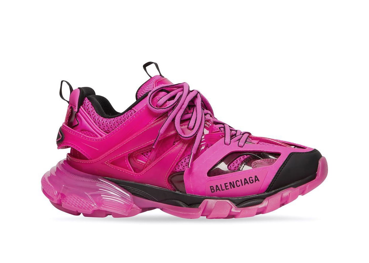 Tenisky a topánky Balenciaga Track Clear Sole Dark Pink W Ružová | 647741 W3BM5 5510, 0
