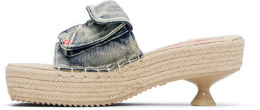 Šaty Diesel Diesel D-Ibiza Heeled Sandals Modrá | Y03568 P8100, 2