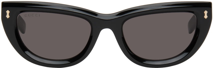 Oblečenie Gucci Gucci Black Cat-Eye Sunglasses Hnedá | GG1521S, 0