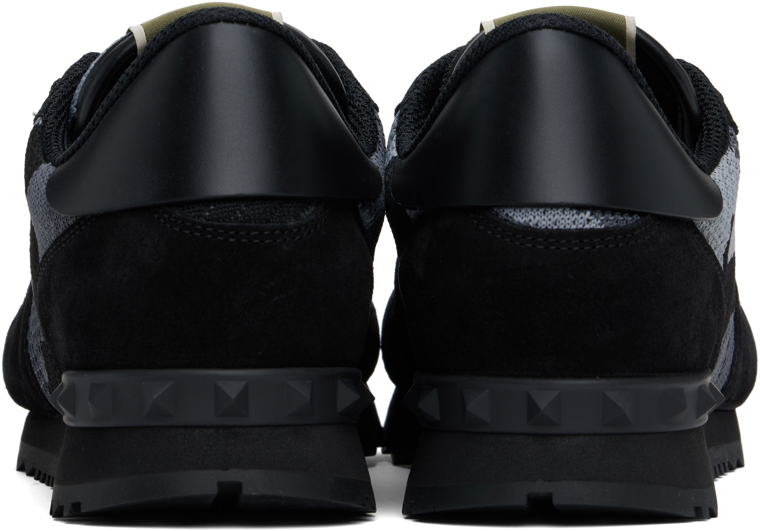 Starostlivosť o obuv Valentino Valentino Garavani Rockrunner Mesh Camouflage Čierna | 6Y2S0723QRK, 1