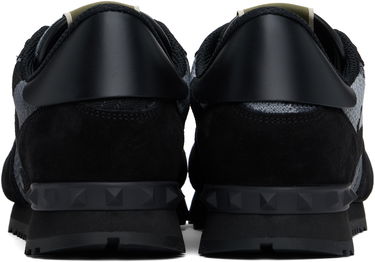 Starostlivosť o obuv Valentino Valentino Garavani Rockrunner Mesh Camouflage Čierna | 6Y2S0723QRK, 1