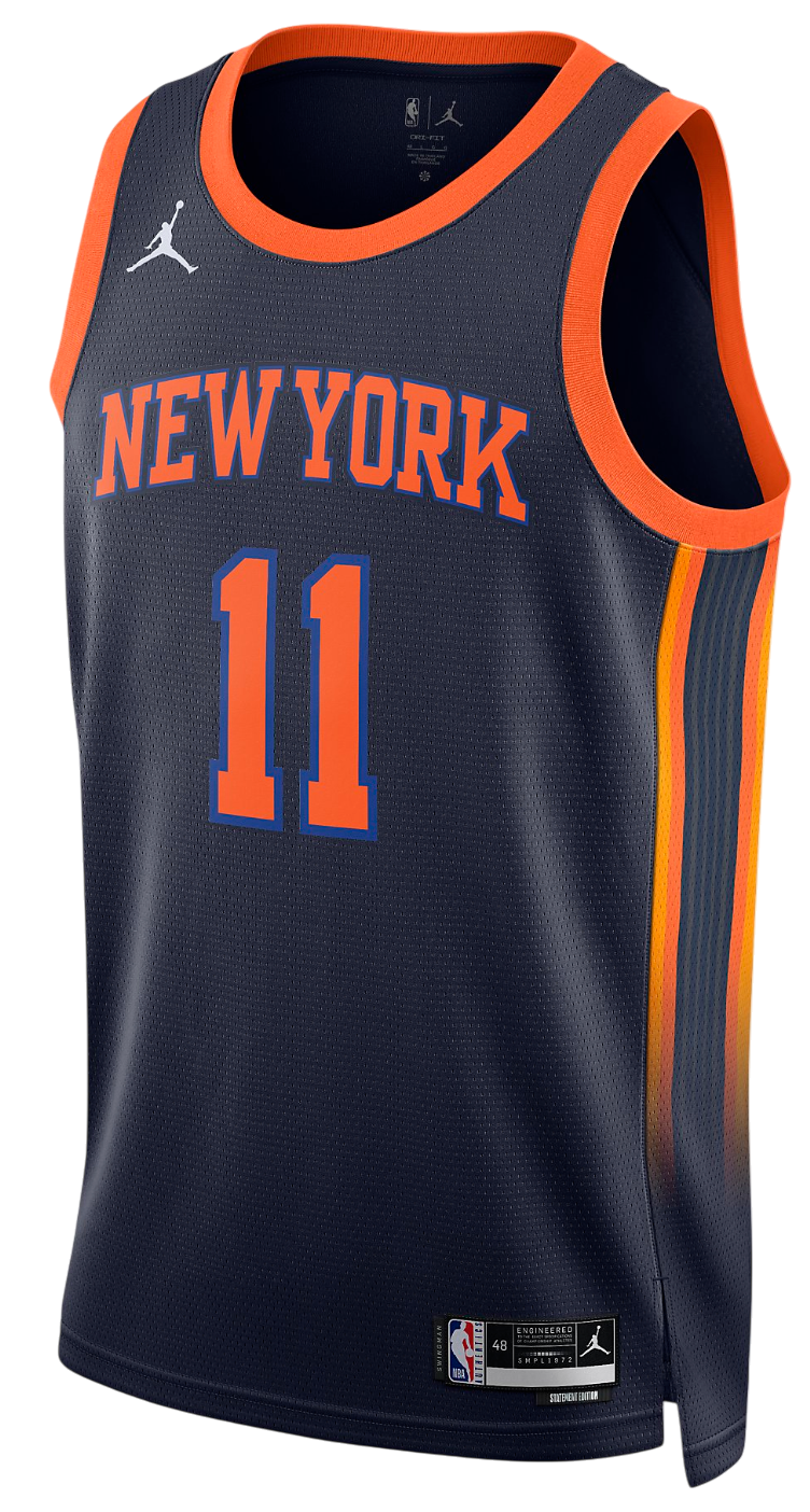 Dres Jordan Jordan NBA New York Knicks Statement Edition Swingman Jersey Modrá | do9536-424, 0