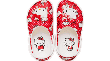 Tenisky a topánky Crocs Hello Kitty Classic Clogs Červená | 210576-90H, 0