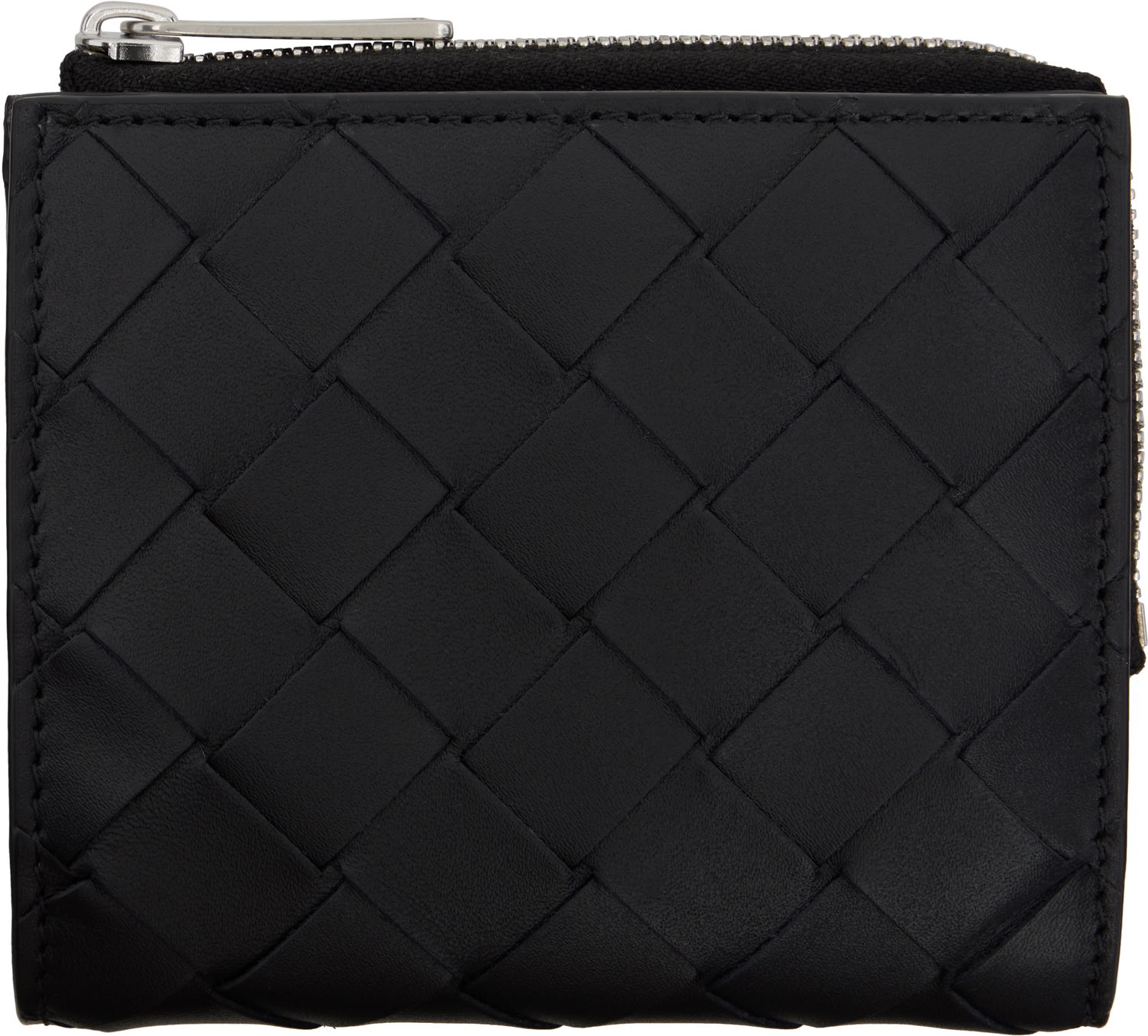 Peňaženka Bottega Veneta Bottega Veneta Intrecciato Bi-Fold Wallet Čierna | 775546VCPQ48803, 0