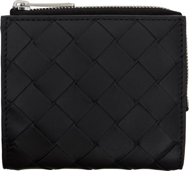 Peňaženka Bottega Veneta Bottega Veneta Intrecciato Bi-Fold Wallet Čierna | 775546VCPQ48803, 0