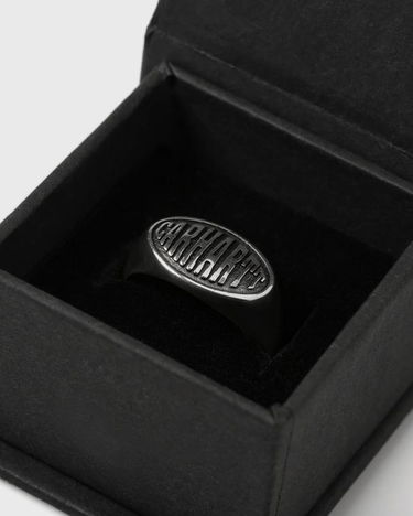 Prsteň Carhartt WIP Silver Signet Ring Metalická | I034754-95.XX, 2