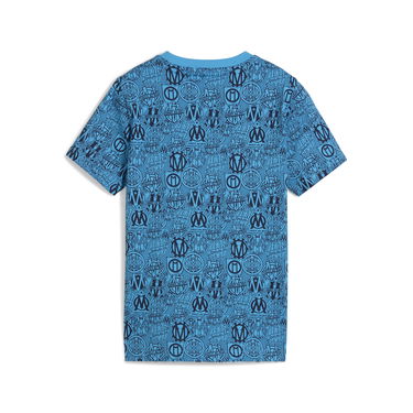 Tričko Puma Olympique de Marseille FtblCulture All-over Print T-Shirt Modrá | 781580_07, 5