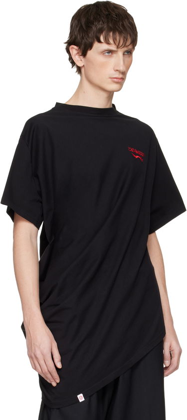 Tričko Charles Jeffrey Loverboy LOVERBOY Topsy Turvy T-shirt Čierna | 052081701, 1