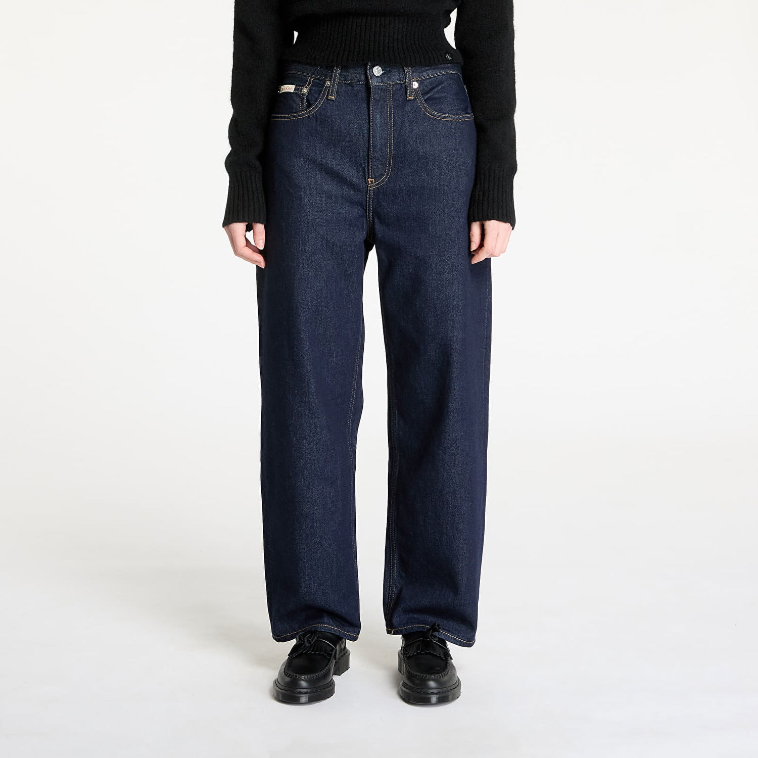 Džínsy CALVIN KLEIN Calvin Klein Jeans Barrel Jeans W27/L32 Modrá | J20J225469 1AP, 0