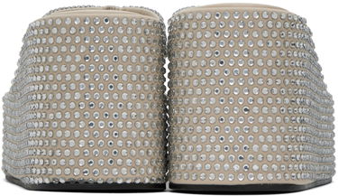Doplnky Coperni Coperni Crystal Embellished Wedge Sandals Béžová | COPSH09455, 1