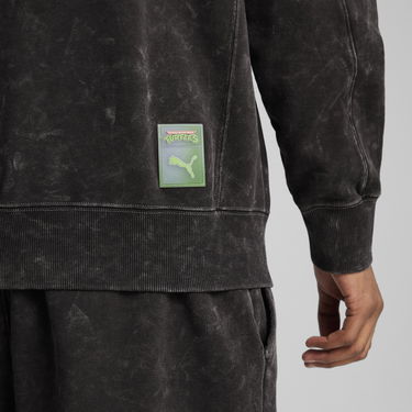 Mikina Puma PUMA x TMNT Relaxed Fit Graphic Sweatshirt Čierna | 630100_01, 4