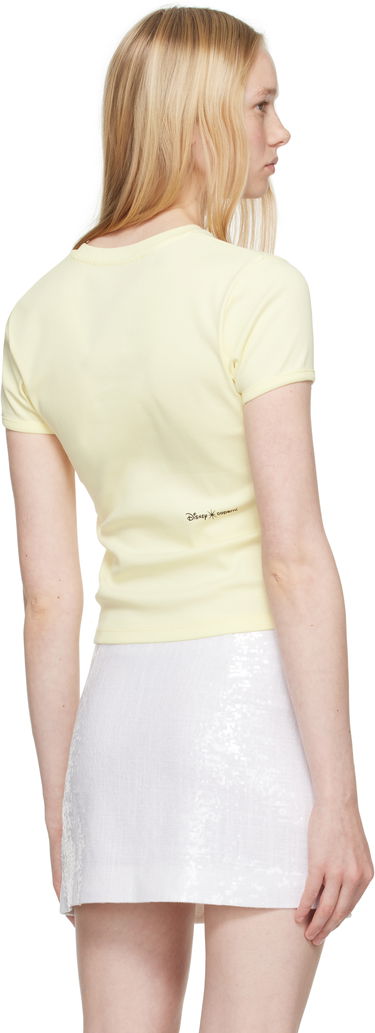 Tričko Coperni Coperni Princess Slim-Fit T-Shirt Žltá | DJS07CRF5017, 2