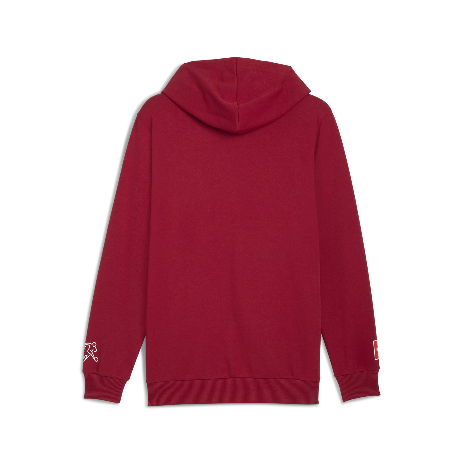 Mikina Puma Switzerland FtblCulture Men's Hoodie Červená | 783647_02, 1