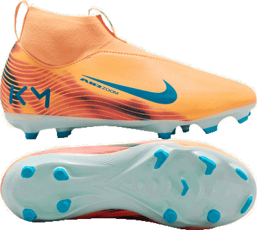 Tenisky a topánky Nike Zoom Mercurial Superfly 10 Academy Kylian Mbappé FG/MG Oranžová | hf3417-801, 3