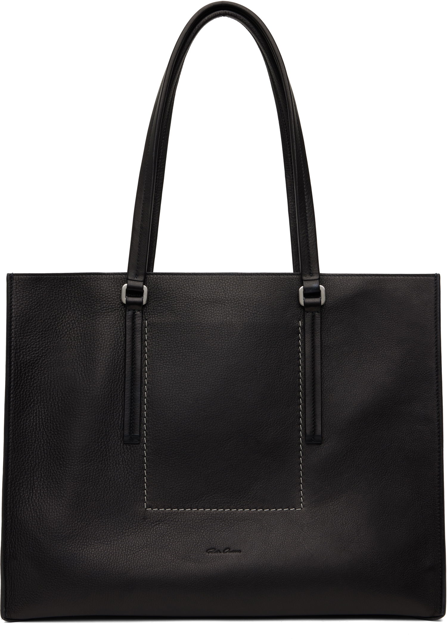 Tote bag Rick Owens Rick Owens Hollywood Edith Shopper Tote Čierna | RA01E0654 LCN, 0