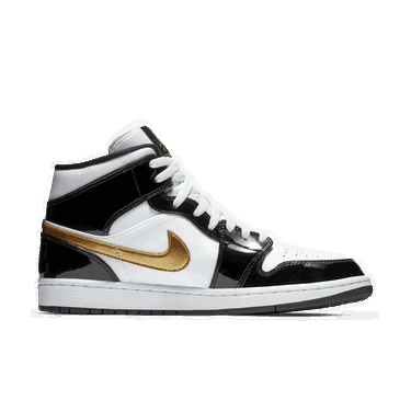 Tenisky a topánky Jordan Air Jordan 1 Mid Patent "Black Gold" Rôznofarebný | 852542-007, 3