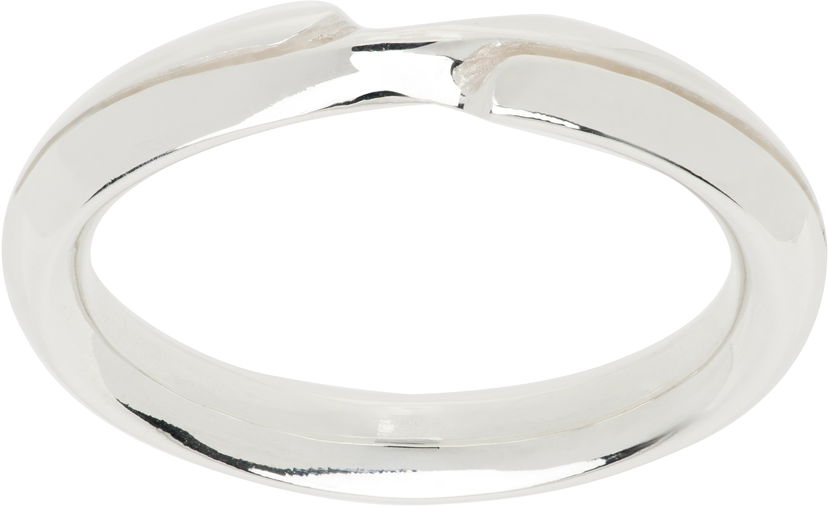 Prsteň MARTINE ALI Martine Ali Splyt Ring Metalická | MA226849-SS