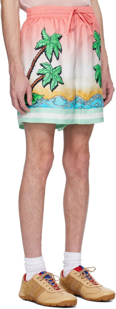 Šortky Casablanca Casablanca Tennis Club Silk Shorts Rôznofarebný | MS25-TR-012-05, 1