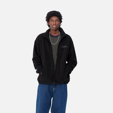 Mikina Carhartt WIP Flying Ducks Full Zip Fleece Liner Jacket Čierna | I033849_9, 0