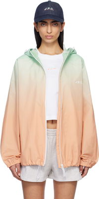 A.P.C. ASICS Edition Meadow Gradient Hooded Jacket
