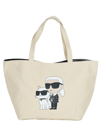 KARL LAGERFELD Shopper bag K/IKONIK 2.0 K C CANV SHOPPER 235W3987-A110-OFF-WHITE